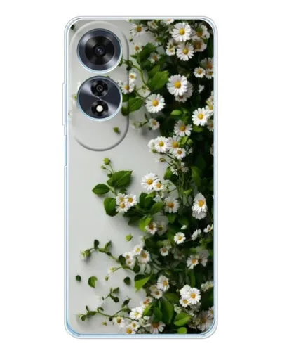 Чохол для OPPO A60 з картинкою «Гілка дрібних білих квітів» Чохол для OPPO A60 з картинкою «Гілка дрібних білих квітів»