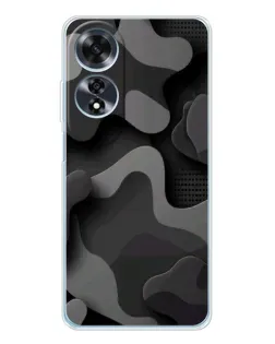 Чохол для OPPO A60 з картинкою «Темний абстрактний камуфляж» Чохол для OPPO A60 з картинкою «Темний абстрактний камуфляж»