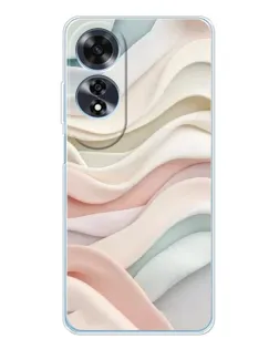 Чохол для OPPO A60 з картинкою «Пастельні ніжні хвилі»