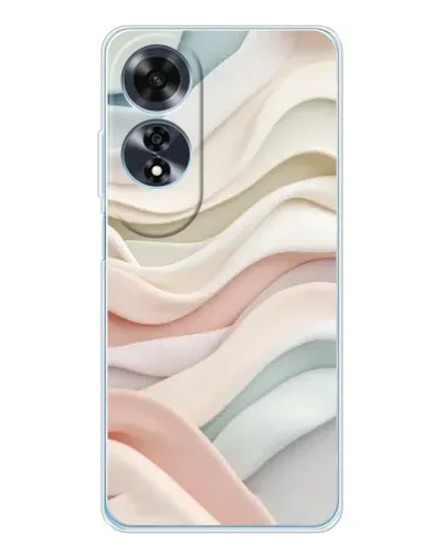 Чохол для OPPO A60 з картинкою «Пастельні ніжні хвилі»