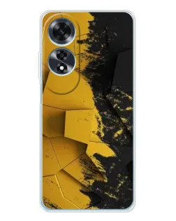 Чохол для OPPO A60 з картинкою «Золоті уламки геометрії»