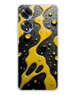 Чохол для OPPO A60 з картинкою «Рідке жовте золото»