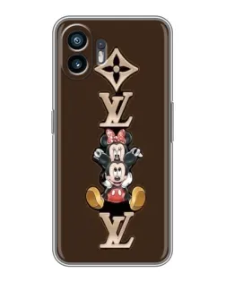 Чехол для OPPO A6k с картинкой «LV и Микки Маус»