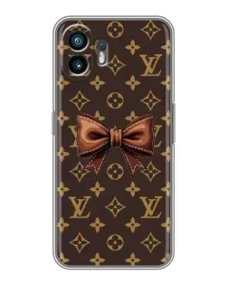 Чехол для OPPO A6k с картинкой «LV с бантом»