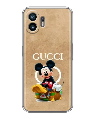 Чохол для OPPO A6k з картинкою «Міккі Маус Gucci — крафт» Чохол для OPPO A6k з картинкою «Міккі Маус Gucci — крафт»