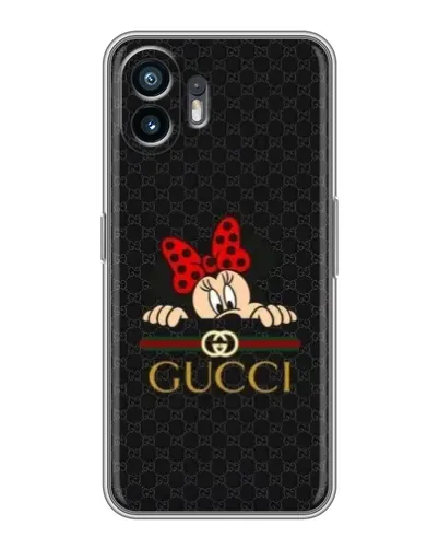 Чохол для OPPO A6k з картинкою «Мінні Маус Gucci — чорний» Чохол для OPPO A6k з картинкою «Мінні Маус Gucci — чорний»