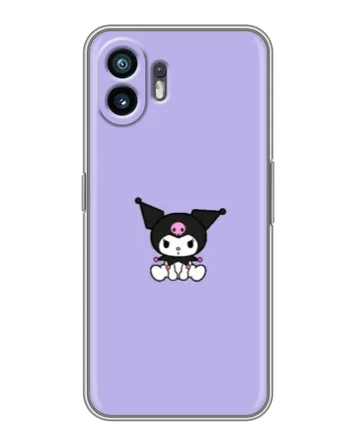 Чохол для OPPO A6k з картинкою «Kuromi — фіолетовий мінімалізм» Чохол для OPPO A6k з картинкою «Kuromi — фіолетовий мінімалізм»