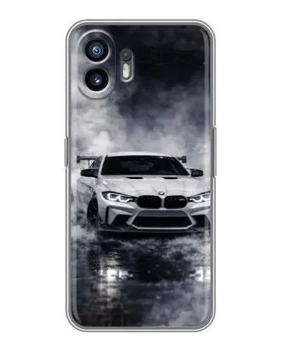 Чохол для OPPO A6k з картинкою «BMW крізь туман» Чохол для OPPO A6k з картинкою «BMW крізь туман»