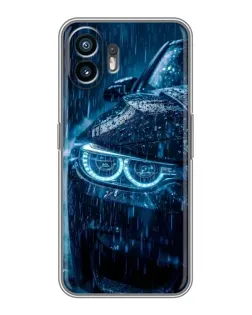 Чохол для OPPO A6k з картинкою «BMW під дощем»