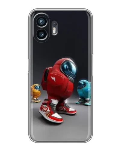 Чехол для OPPO A6k с картинкой «Among Us — 3D стиль»
