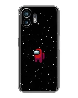 Чохол для OPPO A6k з картинкою «Червоний Among Us»