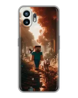 Чохол для OPPO A6k з картинкою «Стів у лісі»