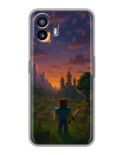 Чохол для OPPO A6k з картинкою «Стів біля вежі»