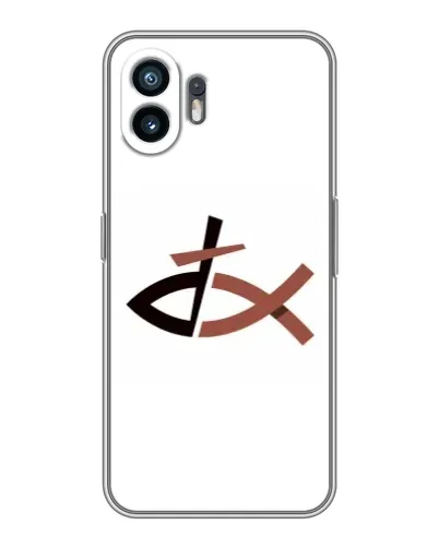 Чехол для OPPO A6k с картинкой «Рыба и крест»