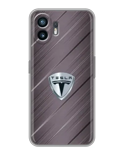 Чохол для OPPO A6k з картинкою «Металева текстура Tesla»