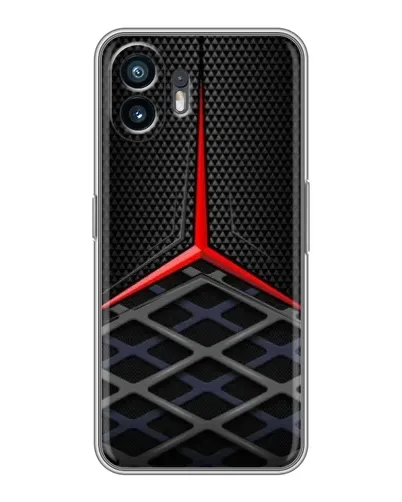 Чехол для OPPO A6k с картинкой «Mercedes Carbon Grid»