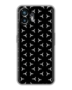 Чехол для OPPO A6k с картинкой «Mercedes паттерн звезд»
