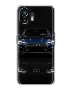 Чохол для OPPO A6k з картинкою «Audi — нічне відображення»