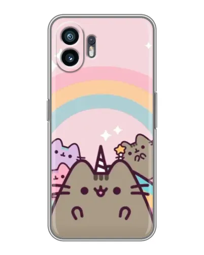 Чохол для OPPO A6k з картинкою «Єдиноріг Pusheen»