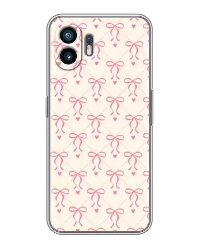 Чохол для OPPO A6k з картинкою «Рожеві бантики Coquette» Чохол для OPPO A6k з картинкою «Рожеві бантики Coquette»
