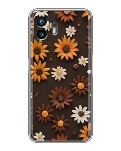 Чехол для OPPO A6k с картинкой «Узор из маленьких подсолнухов» Чехол для OPPO A6k с картинкой «Узор из маленьких подсолнухов»