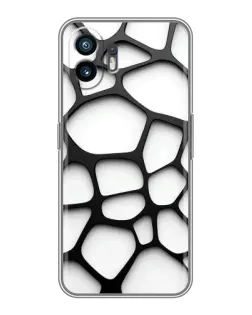 Чехол для OPPO A6k с картинкой «Белая объемная сетка» Чехол для OPPO A6k с картинкой «Белая объемная сетка»