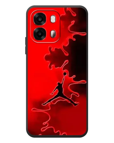 Чехол для OPPO A6s с картинкой «Jordan Red Smoke» Чехол для OPPO A6s с картинкой «Jordan Red Smoke»