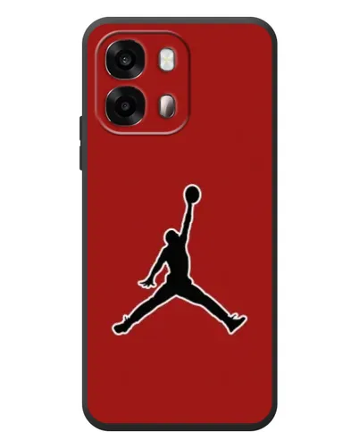 Чехол для OPPO A6s с картинкой «Jordan Red Back» Чехол для OPPO A6s с картинкой «Jordan Red Back»