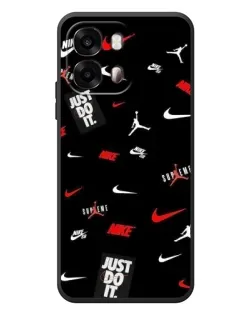 Чехол для OPPO A6s с картинкой «Nike Mix Pattern»