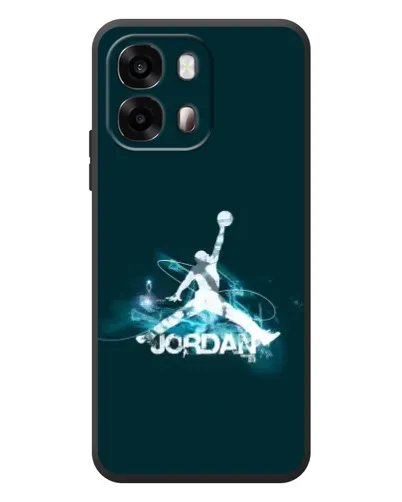 Чехол для OPPO A6s с картинкой «Jordan Blue Fire» Чехол для OPPO A6s с картинкой «Jordan Blue Fire»
