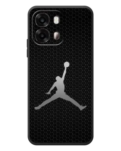 Чехол для OPPO A6s с картинкой «Jordan Dark Carbon» Чехол для OPPO A6s с картинкой «Jordan Dark Carbon»