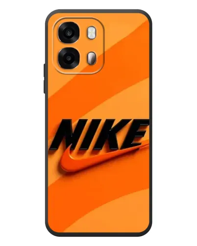 Чохол для OPPO A6s з картинкою «Помаранчевий драйв Nike»