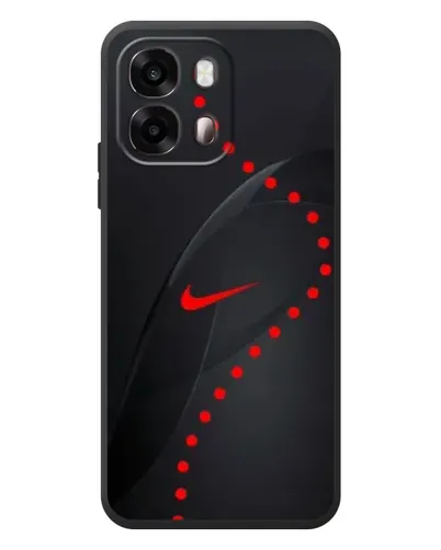 Чохол для OPPO A6s з картинкою «Абстрактний дизайн Nike»