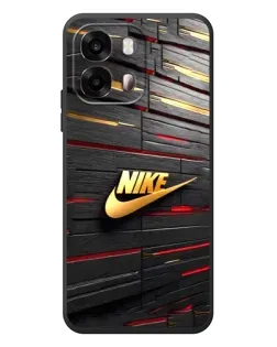 Чохол для OPPO A6s з картинкою «Золотий Nike на металі» Чохол для OPPO A6s з картинкою «Золотий Nike на металі»