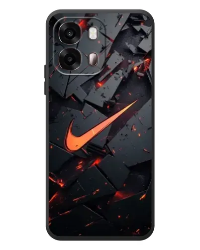 Чохол для OPPO A6s з картинкою «Nike — ефект розломів»