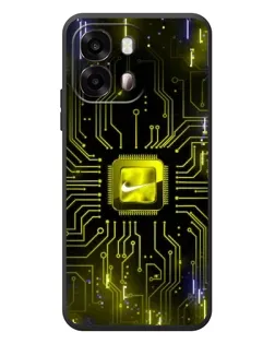 Чохол для OPPO A6s з картинкою «Nike — золота іскра» Чохол для OPPO A6s з картинкою «Nike — золота іскра»