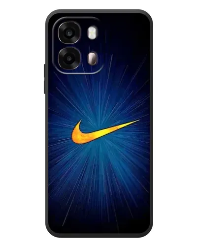 Чехол для OPPO A6s с картинкой «Синий пульс Nike» Чехол для OPPO A6s с картинкой «Синий пульс Nike»