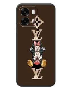 Чохол для OPPO A6s з картинкою «LV та Міккі Маус»