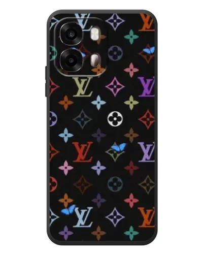 Чохол для OPPO A6s з картинкою «Кольорова монограма LV» Чохол для OPPO A6s з картинкою «Кольорова монограма LV»