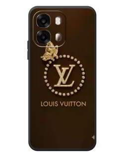 Чохол для OPPO A6s з картинкою «LV — золота печатка»