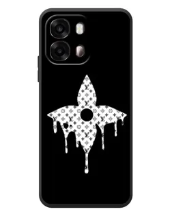 Чохол для OPPO A6s з картинкою «Квіткова монограма»