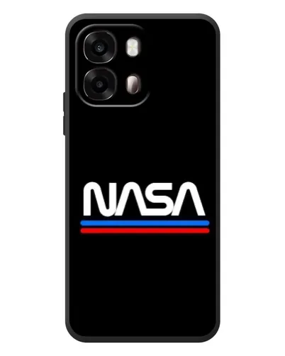 Чехол для OPPO A6s с картинкой «NASA — классика Red Blue»