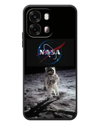 Чехол для OPPO A6s с картинкой «Астронавт на Луне»