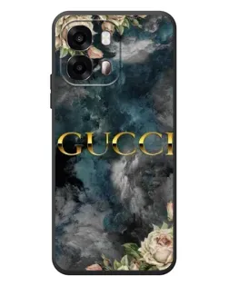 Чохол для OPPO A6s з картинкою «Абстрактні квіти Gucci»