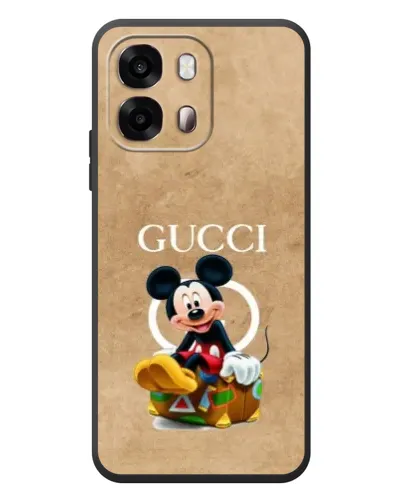 Чехол для OPPO A6s с картинкой «Микки Маус Gucci — крафт»