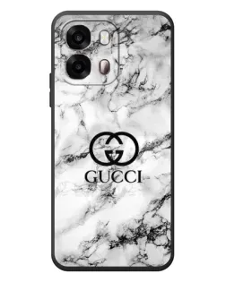 Чохол для OPPO A6s з картинкою «Gucci — мармуровий шик»