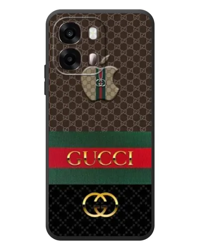 Чехол для OPPO A6s с картинкой «Gucci — брендированный десерт»