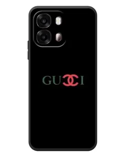 Чохол для OPPO A6s з картинкою «Gucci — червоний градієнт»