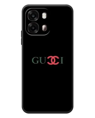 Чехол для OPPO A6s с картинкой «Gucci — красный градиент»