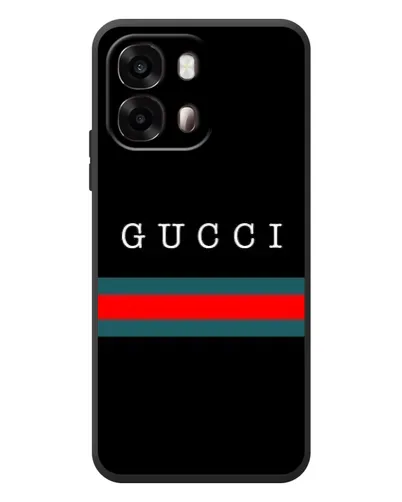 Чехол для OPPO A6s с картинкой «Gucci — красный пояс»